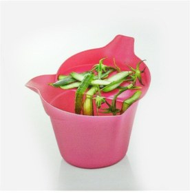 Resim Faraşlı Ofis Tezgah Üstü Mutfak Kesim Panolu Çöp Kovası Asorti 