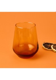 Resim Raklee New Iconic 4'lü Su Bardağı Seti - Amber - 425 Ml Renkli 