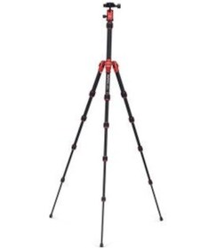 Resim MeFOTO A0350Q0R BackPacker Travel Tripod Kit (Red) 