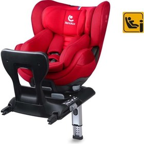Resim Renolux Gaia I-Size Softness Isofix 0-18 kg Oto Koltuğu Kırmızı 