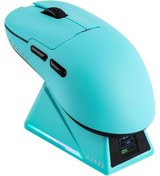 Resim Coverzone Ajazz AJ159 Apex 42000 DPI Manyetik Şarj İstasyonu-TFT Ekranlı Mouse-PAW 3950 Sensör-8K Dongle 