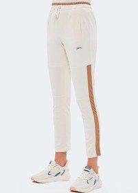 Resim Slazenger OXFORD I Kadın Cepli Dar Paça Ekru Eşofman Altı 