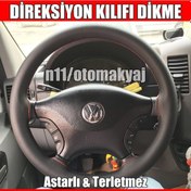 Resim Volkswagen Beetle Oto Direksiyon Kılıfı Dikme 
