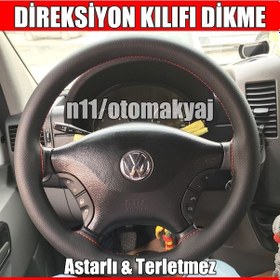 Resim Volkswagen Beetle Oto Direksiyon Kılıfı Dikme 