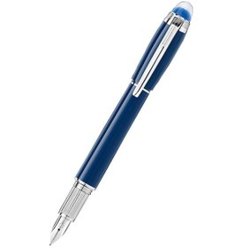 Resim Montblanc Starwalker Blue Planet Değerli Reçine Dolma Kalem M 1 Standart 