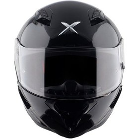 Resim Axor Hunter Sc Full Face Motosiklet Kaskı Siyah 