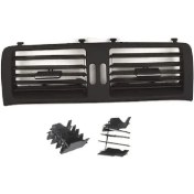 Resim Wenderparts Mercedes W251 Klima Kalorifer Izgara Ön Orta Mat Siyah 2005-2013 