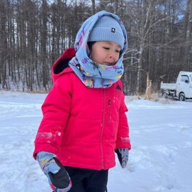 Resim Burton Burke Hood Unisex Çocuk Kar Maskesi 