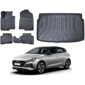 Resim Hyundai İ20 2022 Model Style Paket 3d Bagaj Havuzu+3d Araca Özel Paspas Takımı Luxury Serisi 