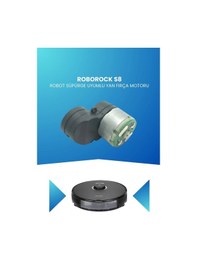 Resim Roborock S8 Robot Süpürge Uyumlu Yan Fırça Motoru 