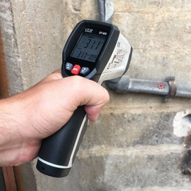 Resim Cem DT836 Dairesel Lazer Işıklı Termometre 1000°C 