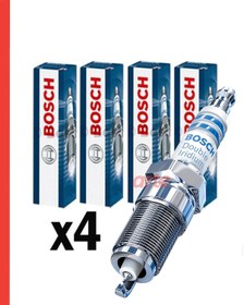 Resim Fiat Egea 1.6 Hatchback Bosch Çift İridyum Buji 4 Adet 2016-2020 