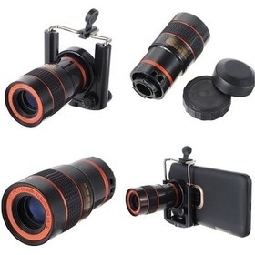 Resim 8x18 Zoom Teleskop Telefon Kamera Lensi Mini El Dürbünü Tg-v 0770 