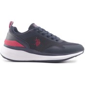 Resim ATLANTIC 4FX LACİ KIRMIZI COMFORT CASUAL ANATOMİK SPOR AYAKKABISI U.S. Polo Assn.