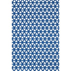 Resim TBM Plastik Kaydırmaz Mavi Yıldız Paspas EN:90cm 90 x 200 cm 