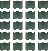 Resim Homyl 20x Bahçe Kenar Bordürü Yatağı Kenarı Dekoratif 