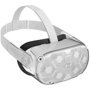 Resim Tongxida Oculus Quest 2 İçin Çizilmez Koruyucu Kulaklık Kılıfı Beyaz, Dayanıklı, Hafif, Kolay Kurulum 