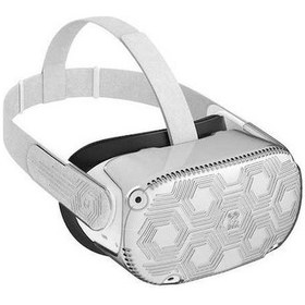 Resim Tongxida Oculus Quest 2 İçin Çizilmez Koruyucu Kulaklık Kılıfı Beyaz, Dayanıklı, Hafif, Kolay Kurulum 