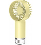 Resim Aurora El Tipi Püssürtme Fansısutma Usb Taşın Ne Kadar Küçük Fan Sarı 