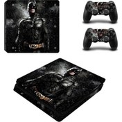 Resim Kt Grup Batman Playstation 4 Slim Kasa Sticker Kaplama -06 