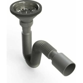 Resim Gri Çöpmak Lavabo Sifonu 