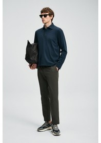 Resim Lufian Erkek Rocky Smart Polo T-shirt 112040044 Lacivert Lacivert 