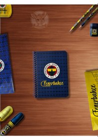 Resim Fb Fenerbahçe Taraftar Not Defteri 72 Yaprak Çizgili Ödev Defteri Lacivert 