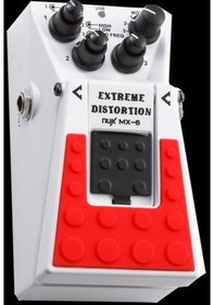 Resim Nux Mx-6 Aşırı Distortıon Analog Gitar Pedalı 