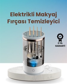 Resim Genel Markalar USB Şarjlı Derin Temizlik Makyaj Fırçası Yıkama Makinesi 