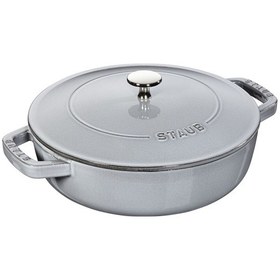 Resim Staub Döküm Tencere Yuvarlak 24 Cm Beyaz Diğer 