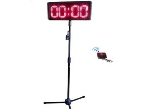 Resim Sanec Trimpot Üç Ayak Kumandalı Kronometre 