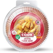Resim Airfryer Pişirme Kağıdı Standart 16 cm x 25 Adet 