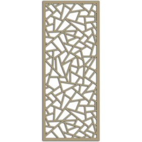 Resim Liar Dekor Liar Ahşap Seperatör (Paravan) - KSP-205 - (18 mm) - (85 cm x 210 cm) - (Ham) 