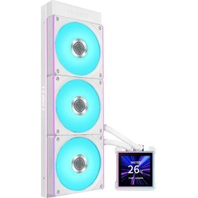 Resim Lian Li Hydroshift Iı Lcd-S 360CL Beyaz Sıvı Soğutucu (G89.GHS2LCDS36CW.00) 
