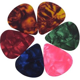 Resim 6 Adet / Paket Bas Elektrik Akustik Gitar İçin Renkli 