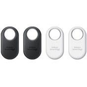 Resim Samsung Galaxy Uyumlu Smarttag 2 Eı-t5600 Akıllı Takip Cihazı 4'lü Beyaz - Siyah 