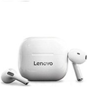 Resim Qingmipy Lenovo Lp40 Tws Spor Kulaklıkları - Bluetooth 5.0, Dokunmatik Kontrol, Mikrofonlu, 230mah Şarj Kutusu, Beyaz 