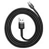 Resim Baseus Cafule Micro USB Kablo 2.4A 1M Gri Siyah 