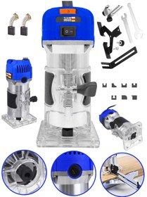 Resim WaltMann Germany 1200 walt Freze Formika Traşlama Makinesi 6mm - Mavi 