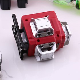 Resim NZB Otomatik Seviye Ölçüm Cihazı Çizgi Lazer Terazi 4D 2 Batarya Yeşil Lazeri Hizalama Tek ve Birlikte 