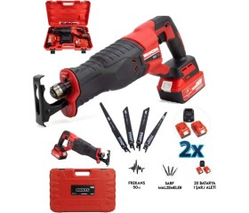 Resim Branzeg 36V Şarjlı Tilki Kuyrugu Şarjlı Kemik Kesme Cift Batarya 4 Adet Bıcak 