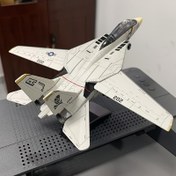 Resim 1:72 Ölçekli F-14 Tomcat Plastik Model - Montaj Uçak Kiti, ABS Malzeme, Askeri Meraklılar ve Koleksiyoncular İçin Mükemmel Tatil Hediyesi 
