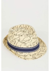 Resim Defacto Erkek Çocuk Hasır Şapka N4230A624SMBG176 