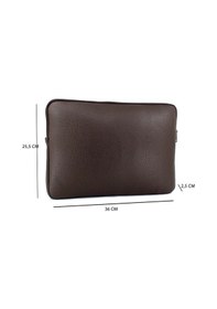 Resim Deri,Se Club 1993 Orta Boy 13 &14 İnç Macbook Kılıf, Notebook Laptop Çantası Kahverengi 