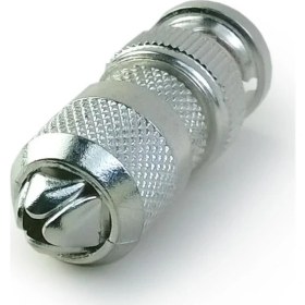 Resim Electroon Cctv Bnc Konnektör Gümüş - 100ADET 