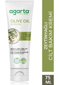 Resim Agarta Doğal Zeytinyağlı Nemlendirici Cilt Bakım Kremi 75 ML 
