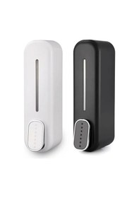 Resim İsgstore 350 Ml Kapasiteli Manuel Sıvı Sabunluk Basmalı Model Duvara Monte Şık Tasarım 1 Adet 