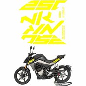 Resim CF Moto 250 NK Etiket Takımı Neon 