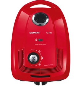 Resim Siemens VSC3A210 4 Lt Pureair Hijyenik Filtre Toz Torbalı Kırmızı Süpürge 