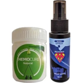 Resim Buğz Hemocure Cream Özel Karışım 50 ml Kremi + Yanında Erkeklere Özel Sprey 